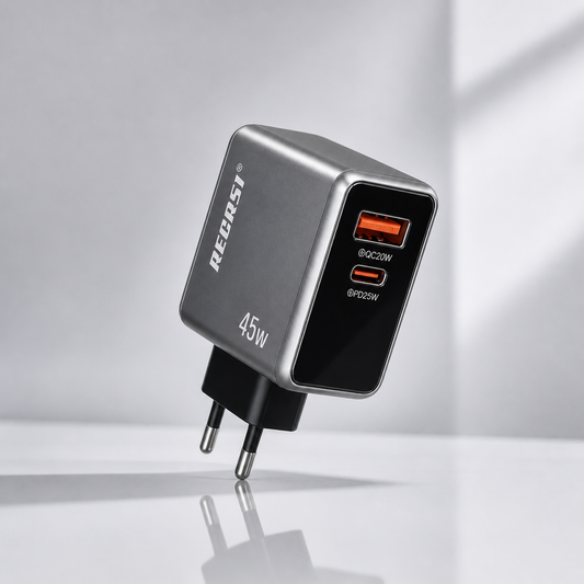 45W Ultra Fast Charging Adapter & Cable