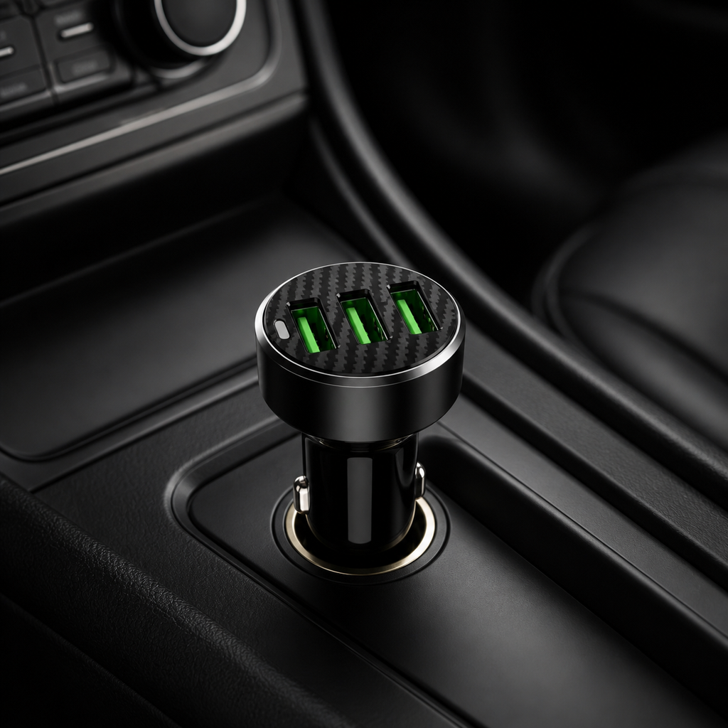 Regrsi Fast Charge Triple Port Car Adapter