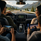Regrsi Fast Charge Triple Port Car Adapter