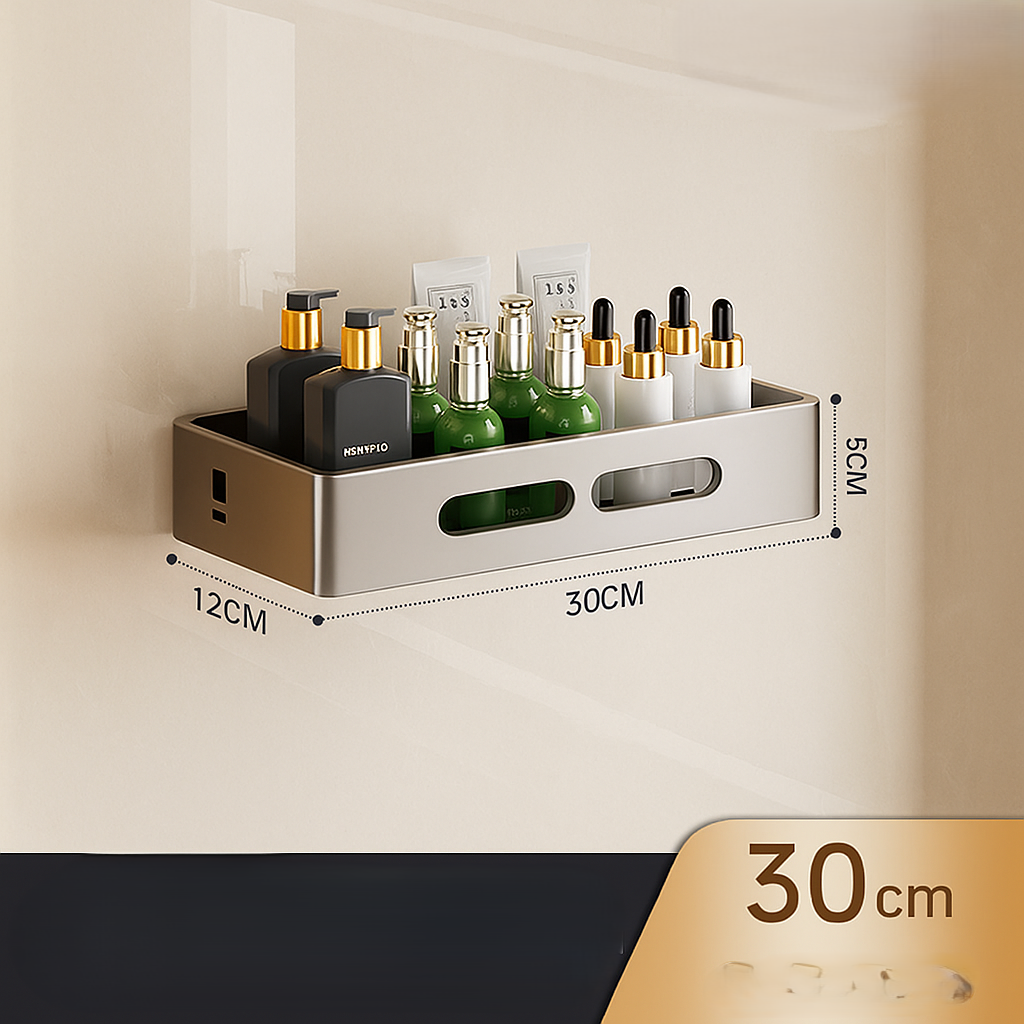 Premium Punch-Free Bathroom Storage Rack