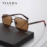 Polarized Metal Large Frame Sunglass for Men
