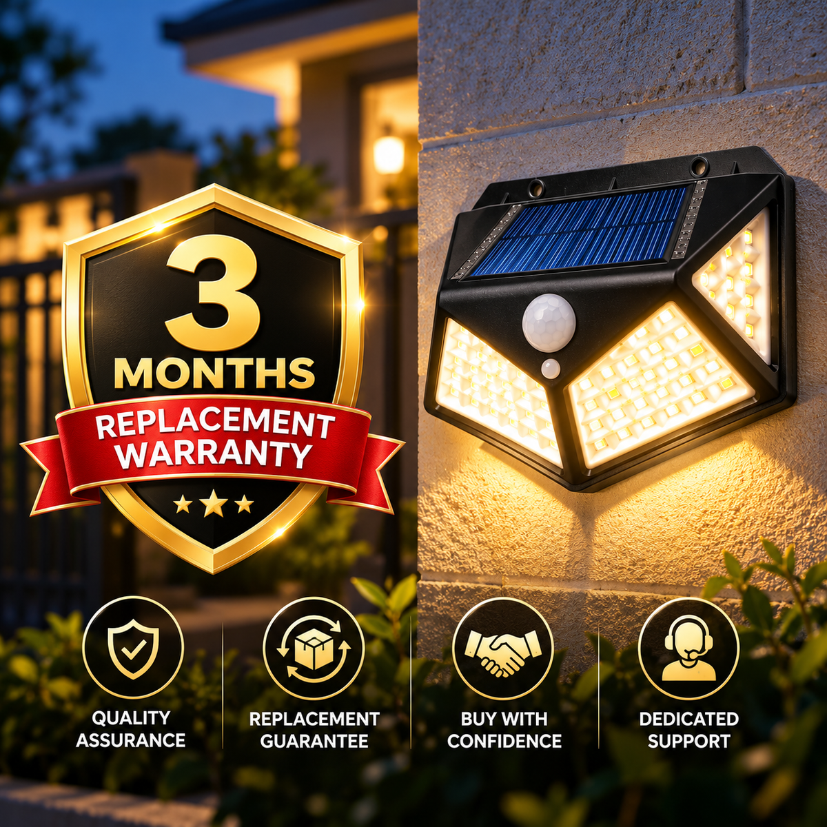 Night-Guard Solar Sensor Light