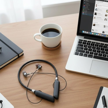 Pro Sound Long Battery Neckband Earphones