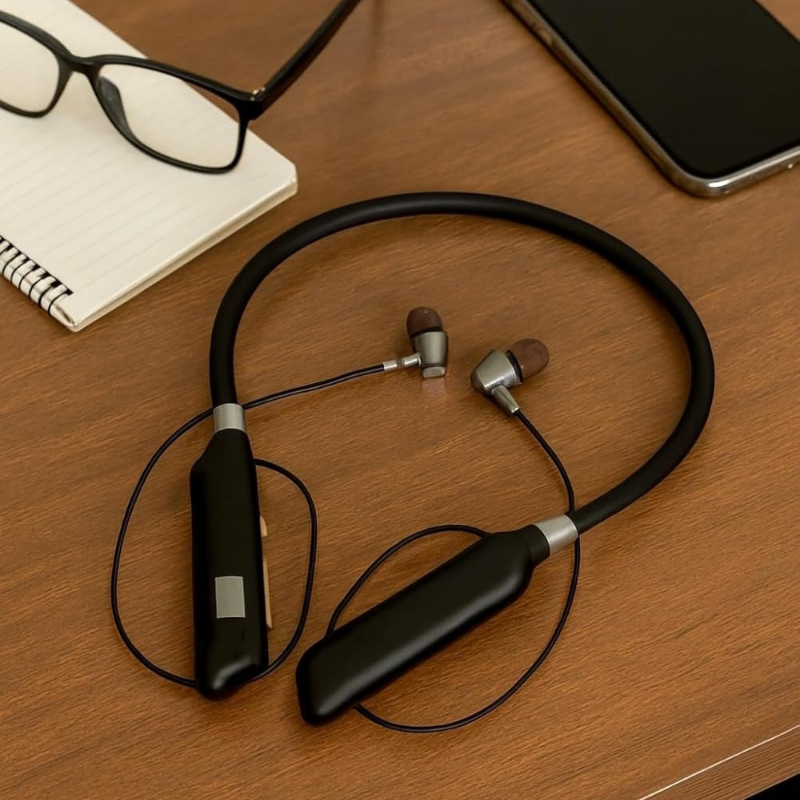 Pro Sound Long Battery Neckband Earphones