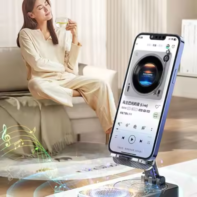 3-in-1 Bluetooth Speaker Phone Stand