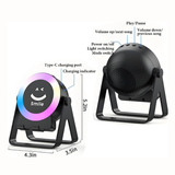 Wireless Induction RGB Phone Holder Speaker