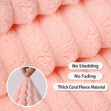 Women's hair drying towel cap