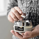 Stainless Steel Rotary Windproof Ashtray