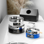 Stainless Steel Rotary Windproof Ashtray