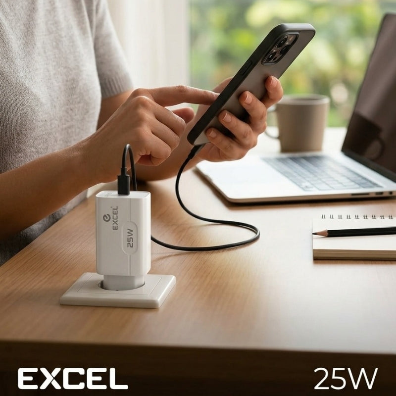 Excel 25W SUPER Fast Charger