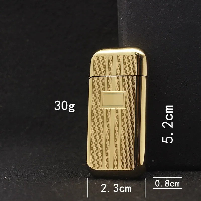 Mini Metal Open Flame Grinding Lighter