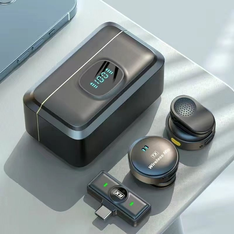 3-Mode Noise Cancelation Wireless Microphone