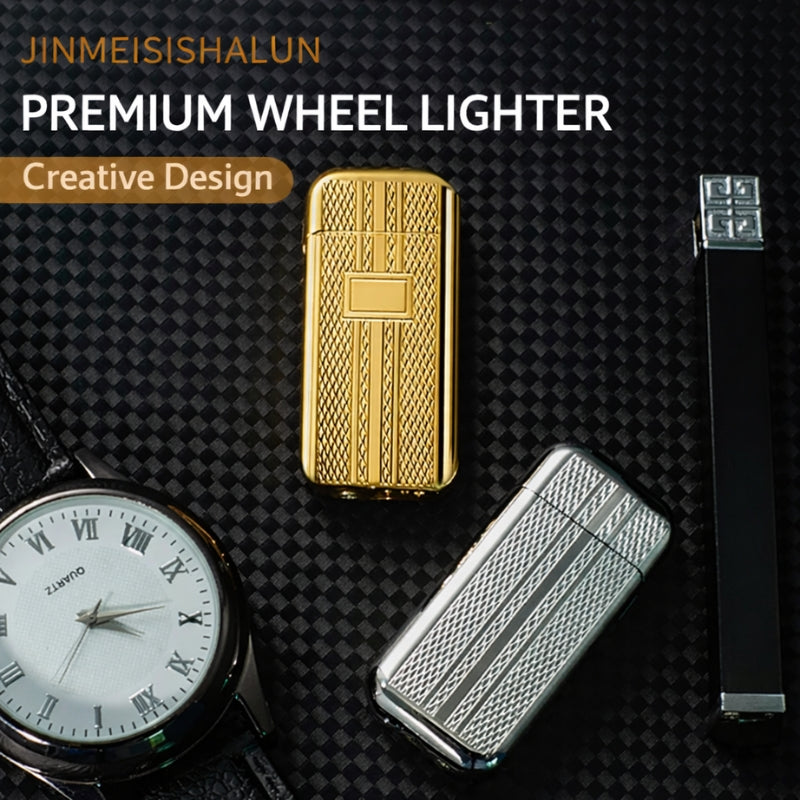 Mini Metal Open Flame Grinding Lighter