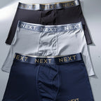 Premium Flexible Fit Men’s Microfiber Boxer Trunks  (Set of 3)
