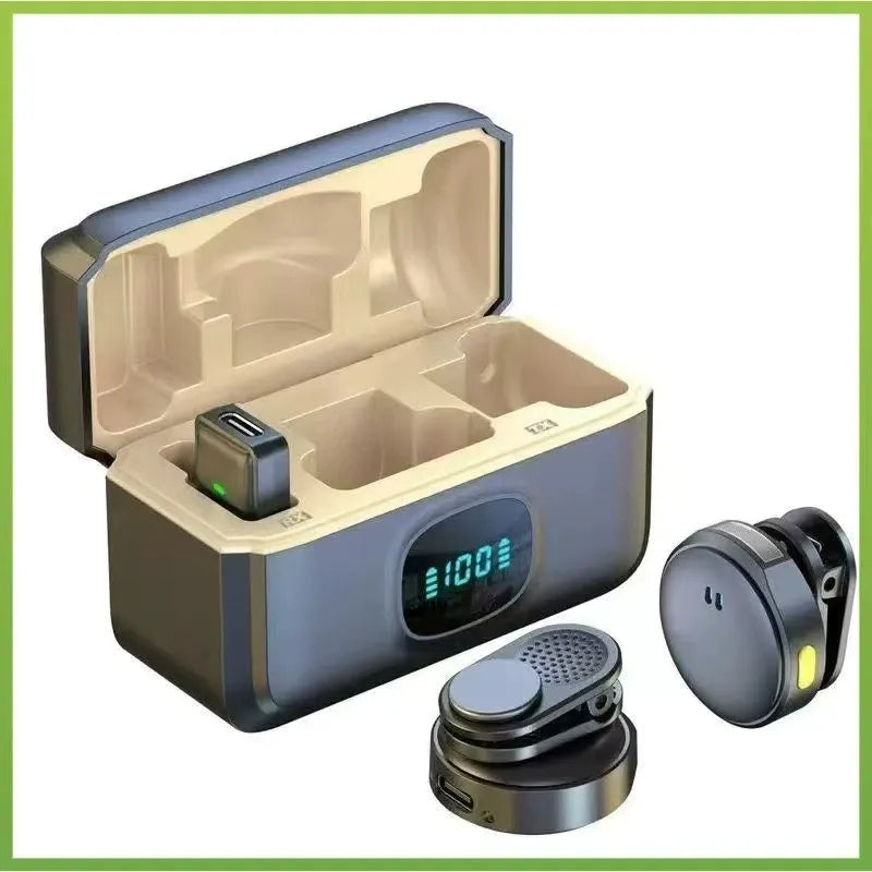 3-Mode Noise Cancelation Wireless Microphone