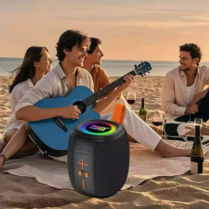Portable Bluetooth Speaker with RGB Lights