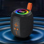 Portable Bluetooth Speaker with RGB Lights