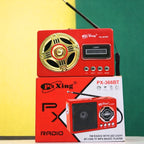 Classic FM Radio with LED Light and Wireless Music Support