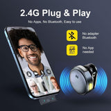 3-Mode Noise Cancelation Wireless Microphone