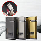 Ultra-thin Metal Windproof Refillable Lighter