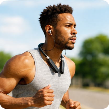 Pro Sound Long Battery Neckband Earphones