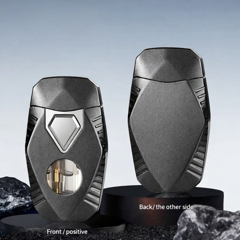 Dual Flame Windproof Butane Lighter