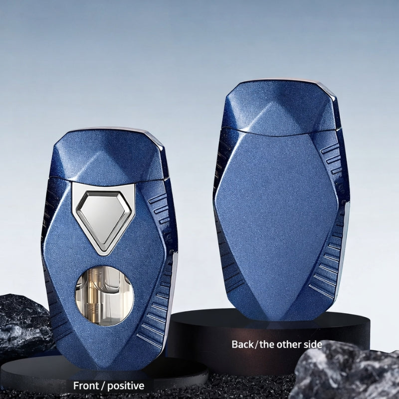 Dual Flame Windproof Butane Lighter