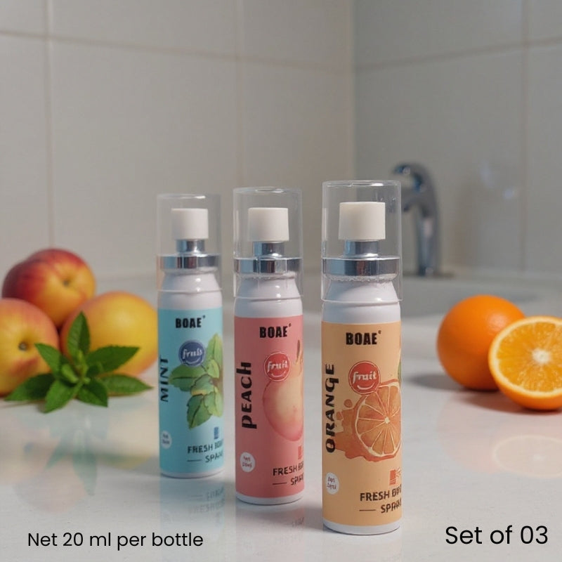 Instant Fresh Breath Oral Spray (Set Of 03)