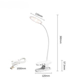 Clip Mount Flexible LED Desk Reading Lamp