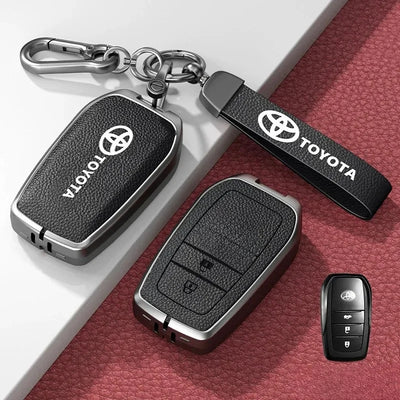 Premium Zinc Alloy Protection Car Key Case