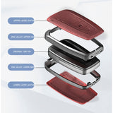 Premium Zinc Alloy Protection Car Key Case