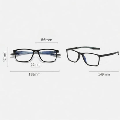 TR90 anti-blue myopia Optical Glass