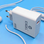45W Fast Charging Single Port Adapter & Cable