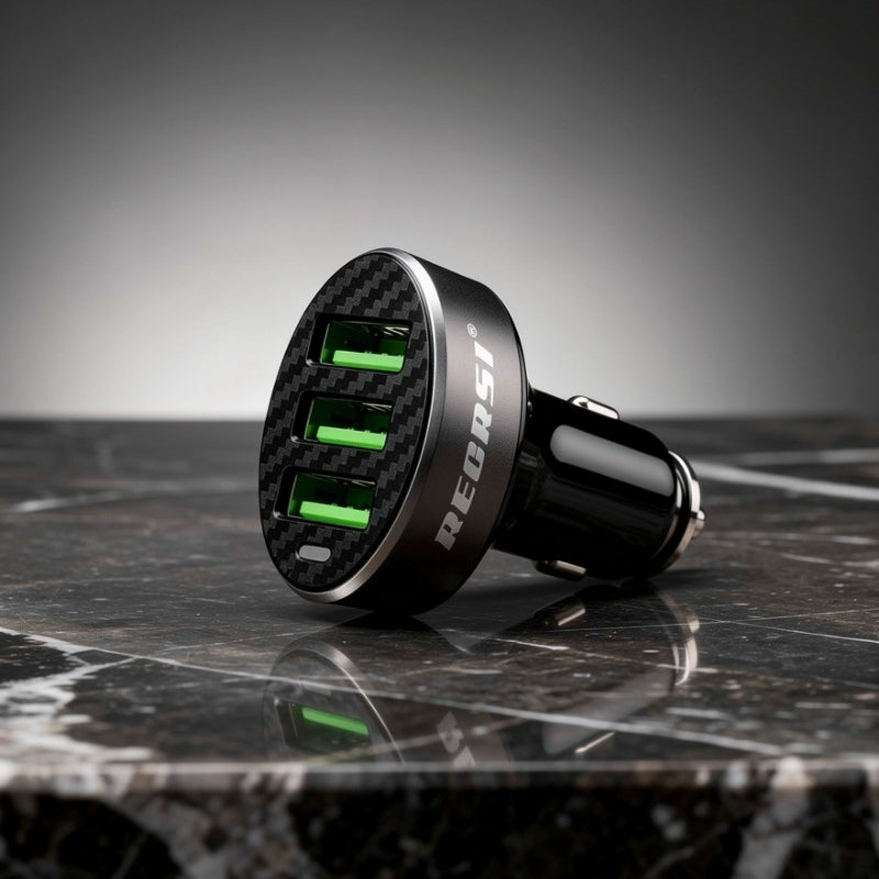 Regrsi Fast Charge Triple Port Car Adapter