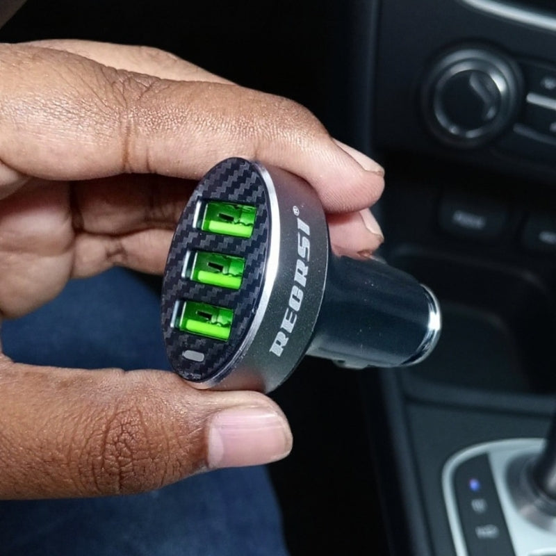 Regrsi Fast Charge Triple Port Car Adapter