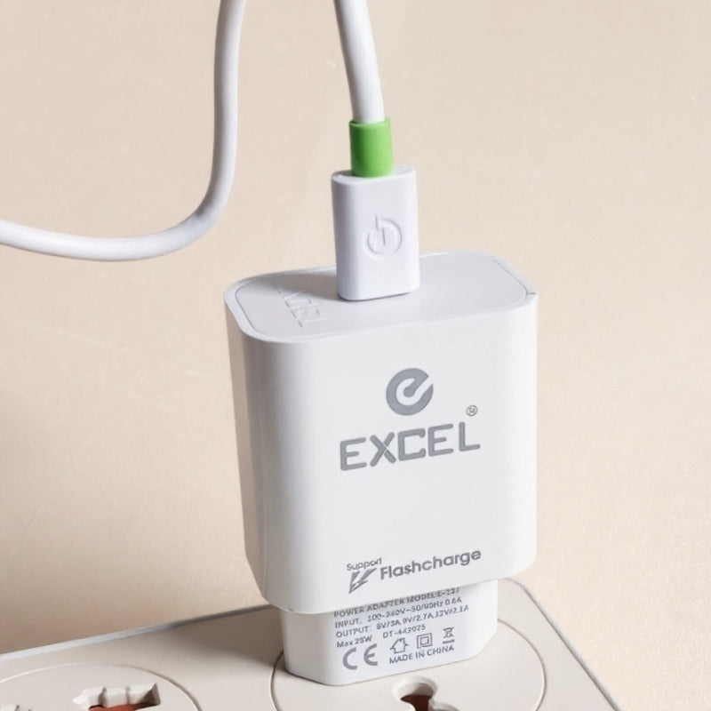 Excel 25W Fast Charge Type-C Adapter