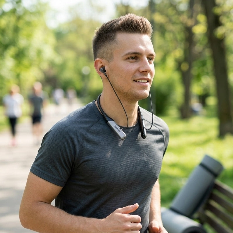 Regrsi 200H Backup Bluetooth Neckband Earphone