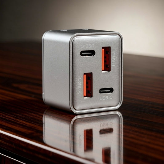 100W Super Fast Charging Multi-Port Adapter & Cable