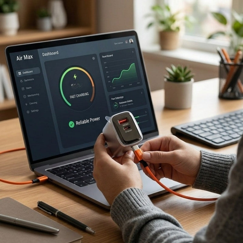 45W Ultra Fast Charging Adapter & Cable