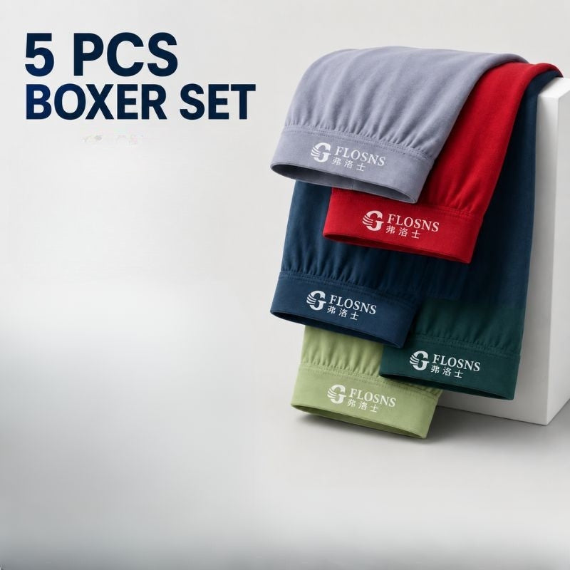 Feather Soft Breathable Men's Briefs ( Set of 5 )