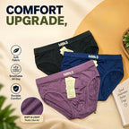 Men's Breathable Premium Comfort Briefs ( Set of 3 )