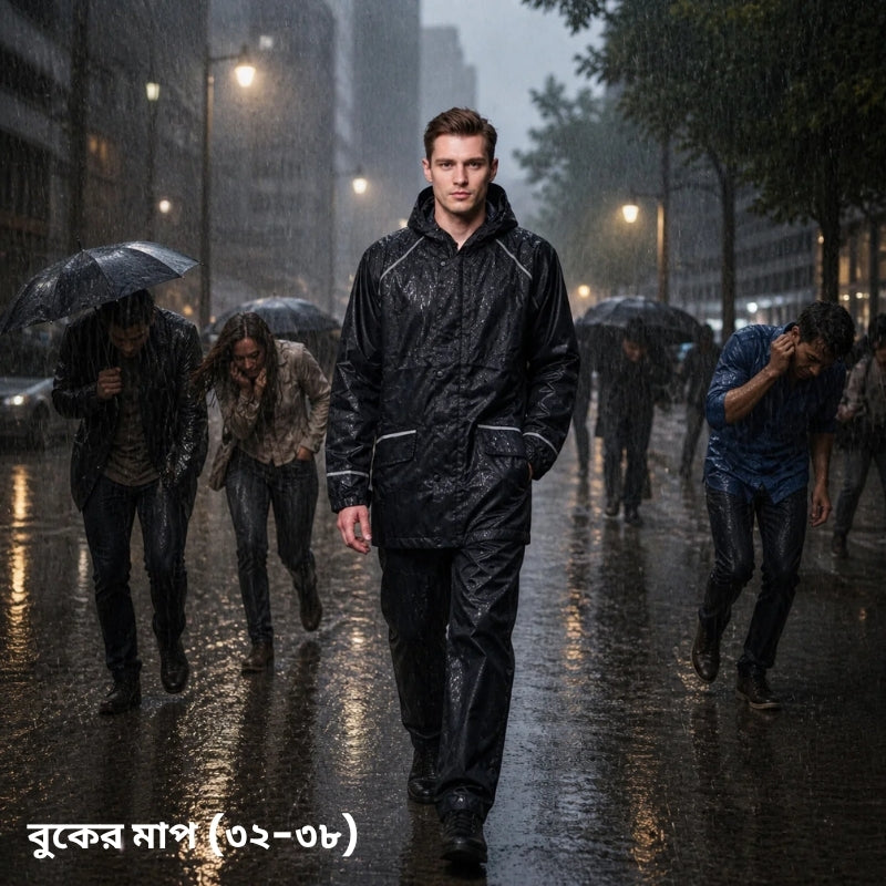 Heavy Duty RainShield Coat Set – Jacket, Pants