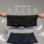 Premium Flexible Fit Men’s Microfiber Boxer Trunks  (Set of 3)