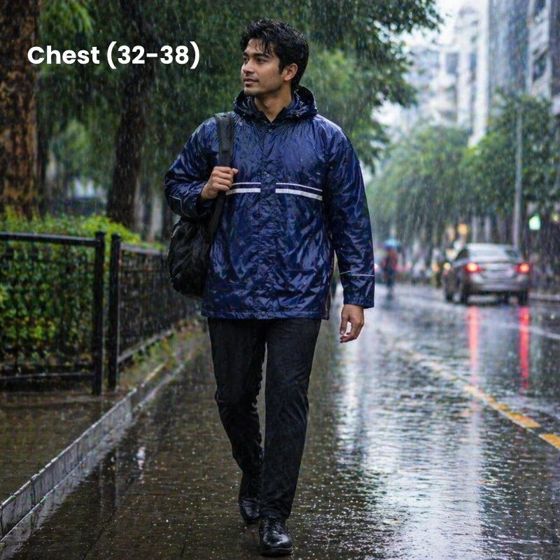 RainMaster Waterproof Jacket Set (L)