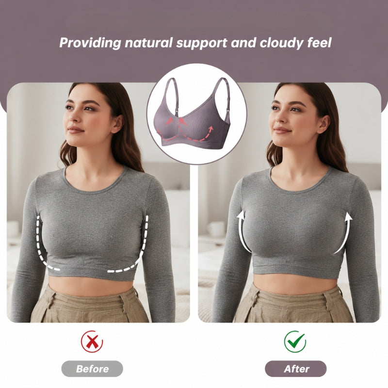 Ultra Smooth Wireless Bra ( Set of 3 )