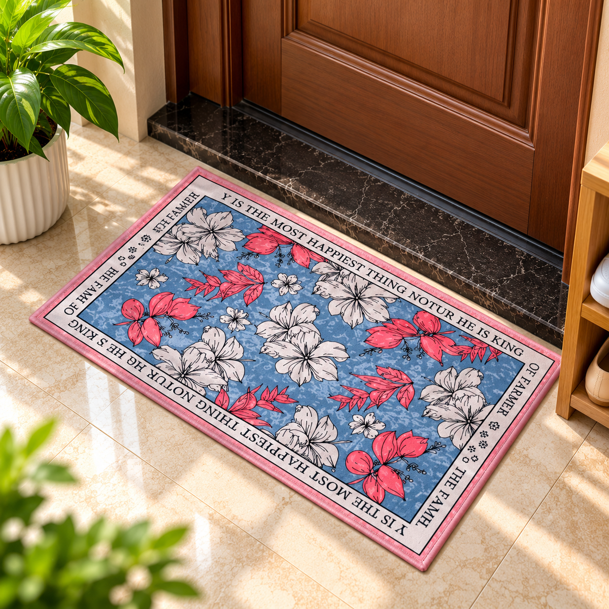 Velora Luxe Decorative Floor Mat
