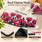 BloomStep Decorative Welcome Mat