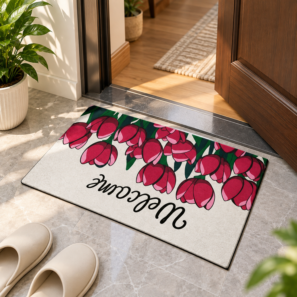 BloomStep Decorative Welcome Mat