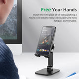 ABS Plastic Foldable Desk Mobile Phone Holder Stand