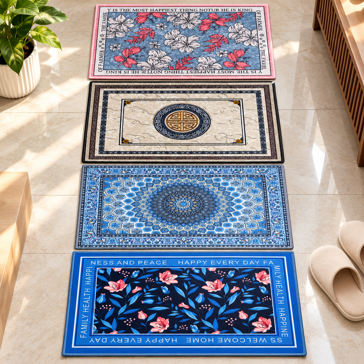 Velora Luxe Decorative Floor Mat